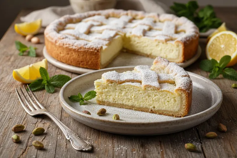 Italialainen ricottapiiras (Torta di Ricotta)