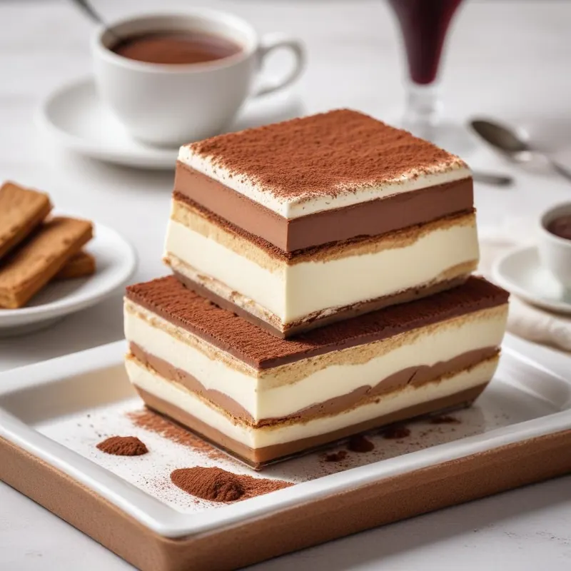 Klassinen Italialainen Tiramisu