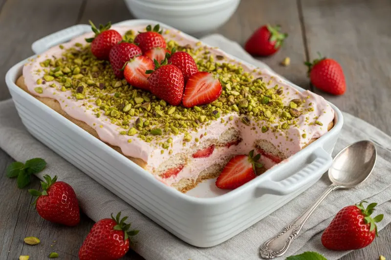 Mansikkatiramisu
