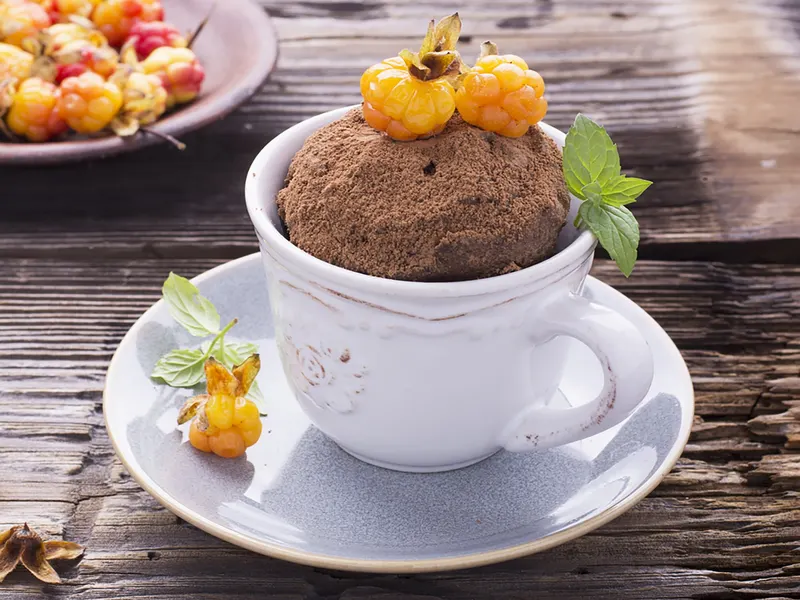 Mikrobrownie Resepti