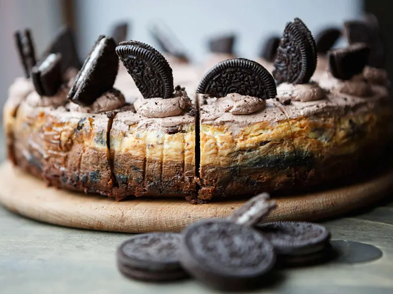 Browniekakku Oreo